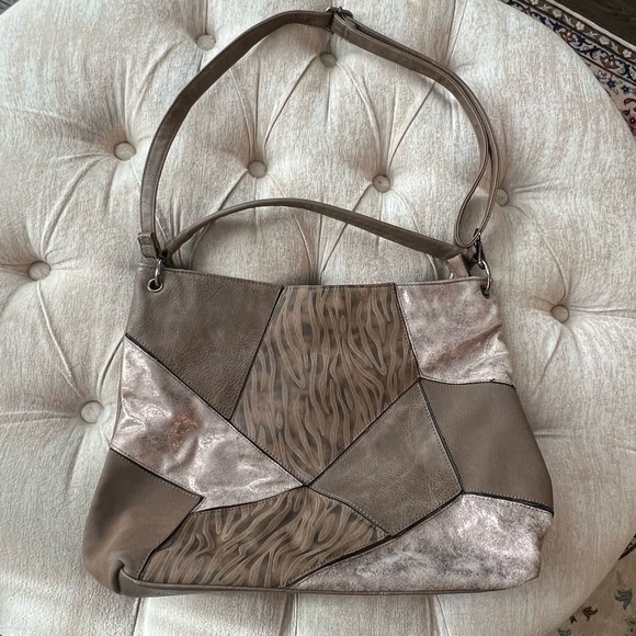 BOHO Style Patch work Shoulder Bag - Picture 2 of 4